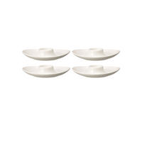 EIERBECHER For Me weiß 14.8 x 11.5 cm 4er Set - Weiß, Keramik (11.5/1/14.8cm) - Villeroy & Boch