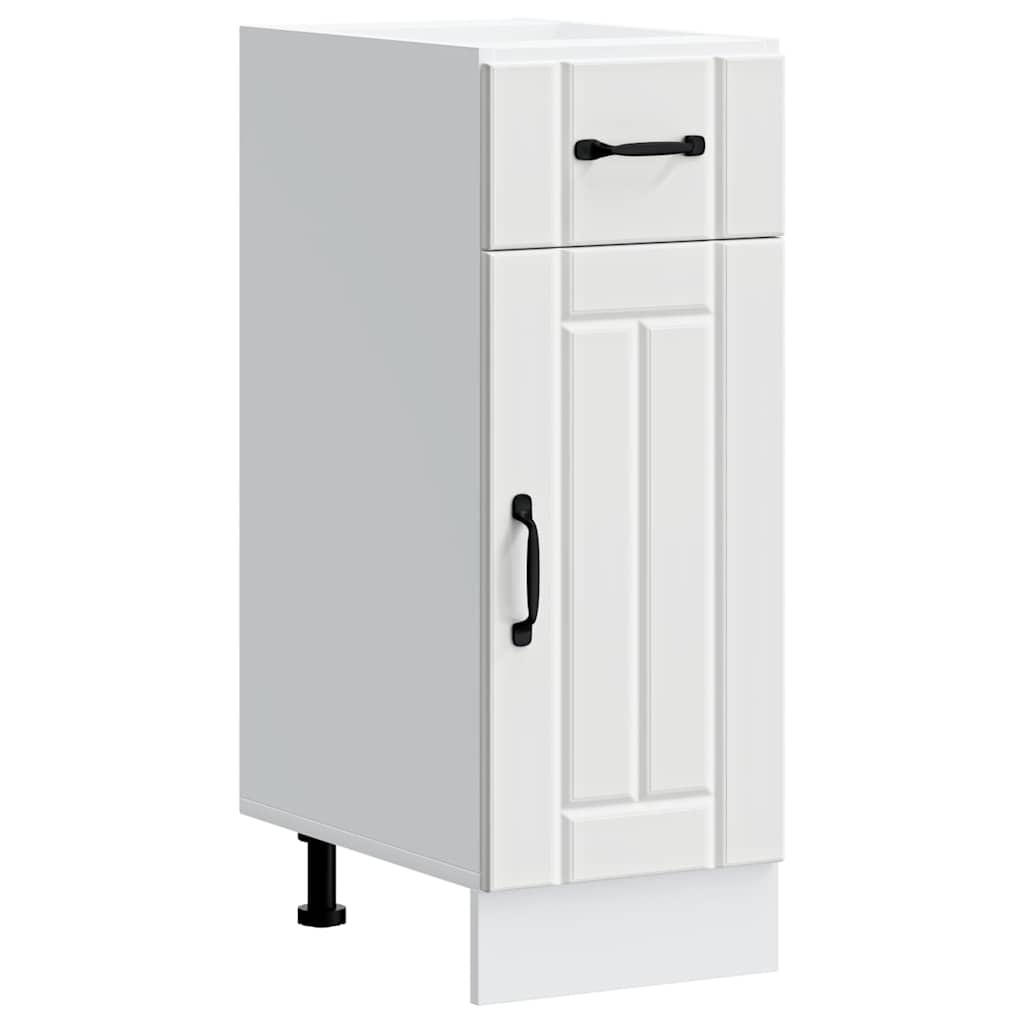 vidaXL Küchenunterschrank Weiß 30x81.5x46 cm