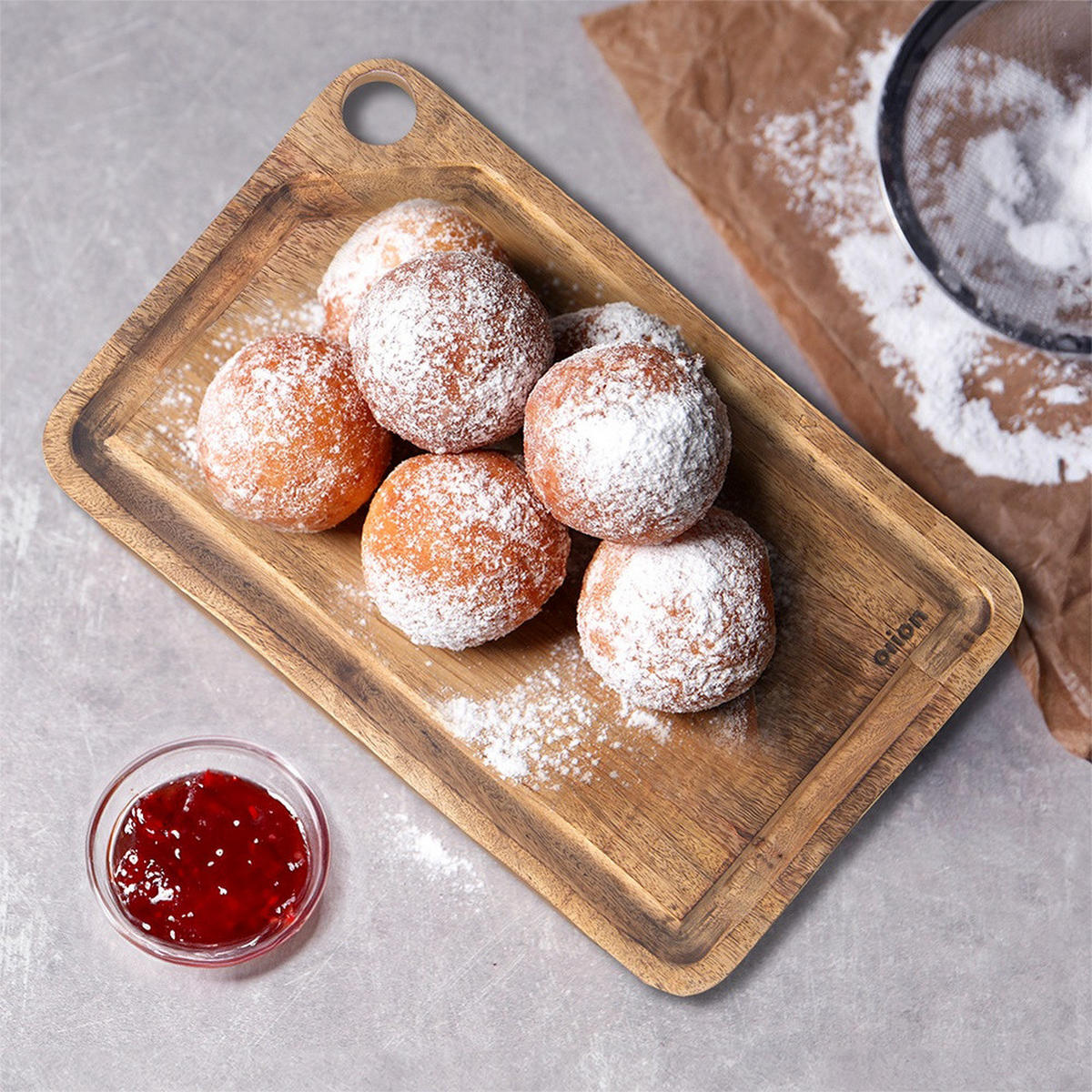 AUSSTECHFORM Donuts & Gebäck 6 cm Silber - Silberfarben, Metall (6/4.7/6cm) - Orion 