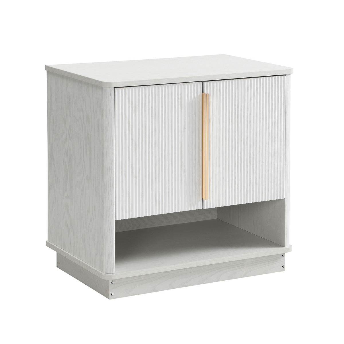 SCHUHSCHRANK Weiß 60/40/61 cm - Weiß, Holzwerkstoff (60/61/40cm) - PANGIVO