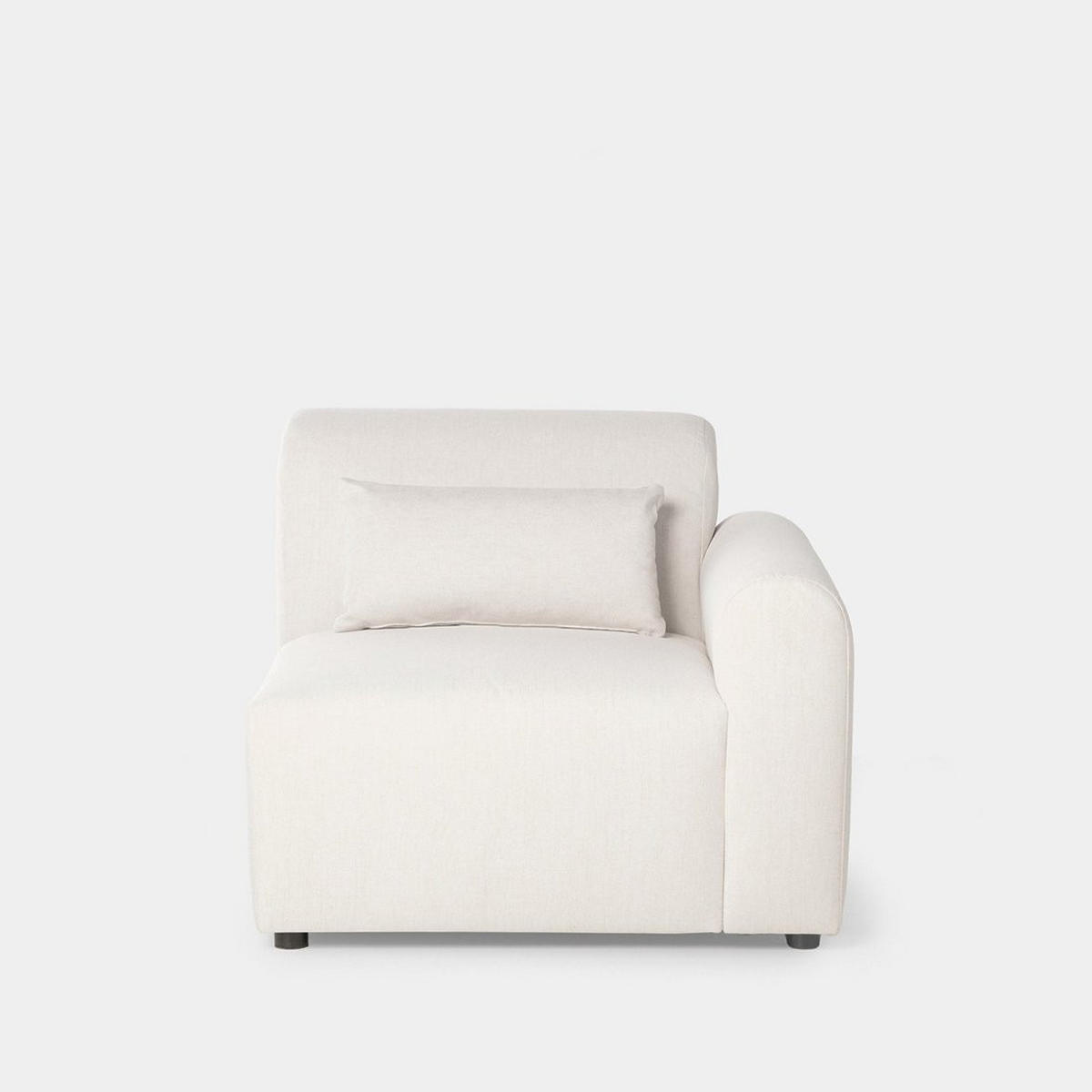 SOFA MODULARES Cillian Beige 100 cm x 87 cm - Beige, Textil (100/87/90cm) - Klast Home