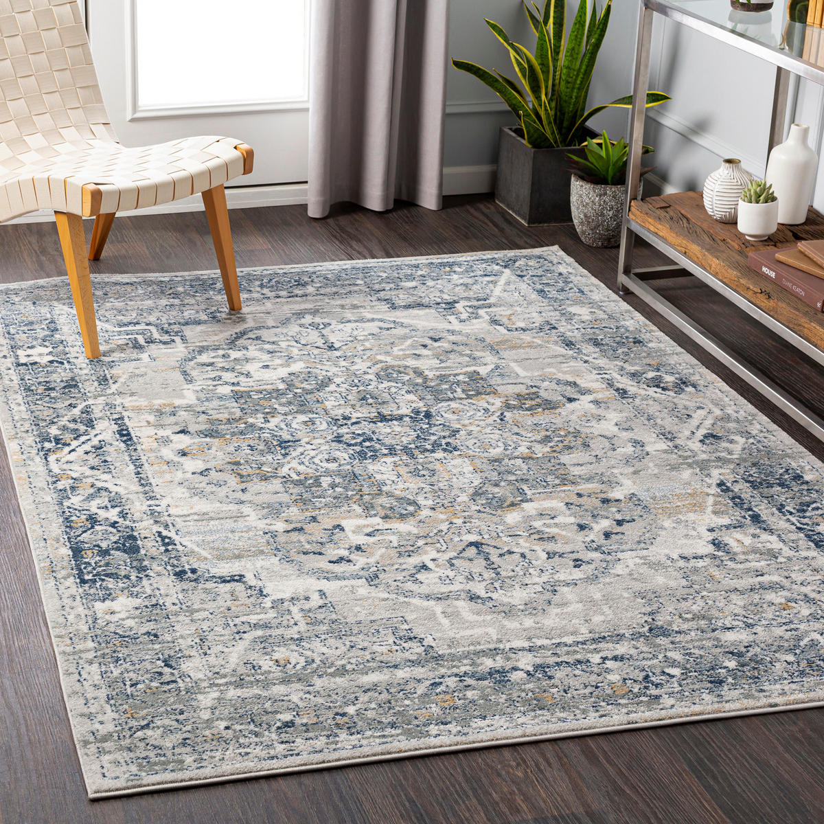 VINTAGE-TEPPICH 200/275 cm Grau - Grau, Naturmaterialien/Textil (200/275cm) - LIVABLISS