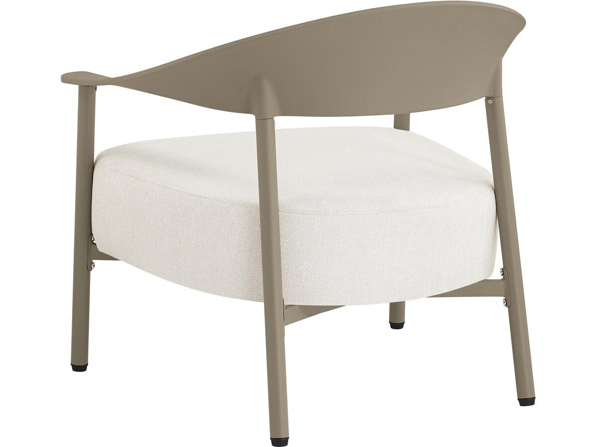 LOUNGEGARNITUR Céora 2-Sitzer Taupe - Taupe, Metall - Habitat Garten