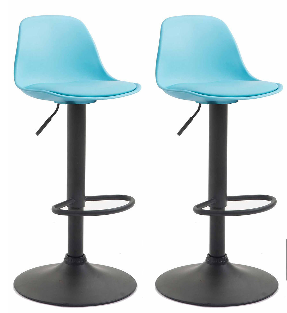 Deluke Barhocker Blau 39x82x43 cm