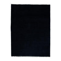GABBEH-TEPPICH handgeknüpft Blau 203/155 cm Schurwolle - Blau, Textil (155/203cm) - Looma