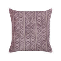 DEKOKISSEN Rosa 45/45 cm Silybum - Pink, Textil (45/45cm) - Beliani