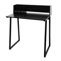 KONSOLENTISCH eckig Schwarz - Schwarz, Metall (51/82/94cm) - MCW