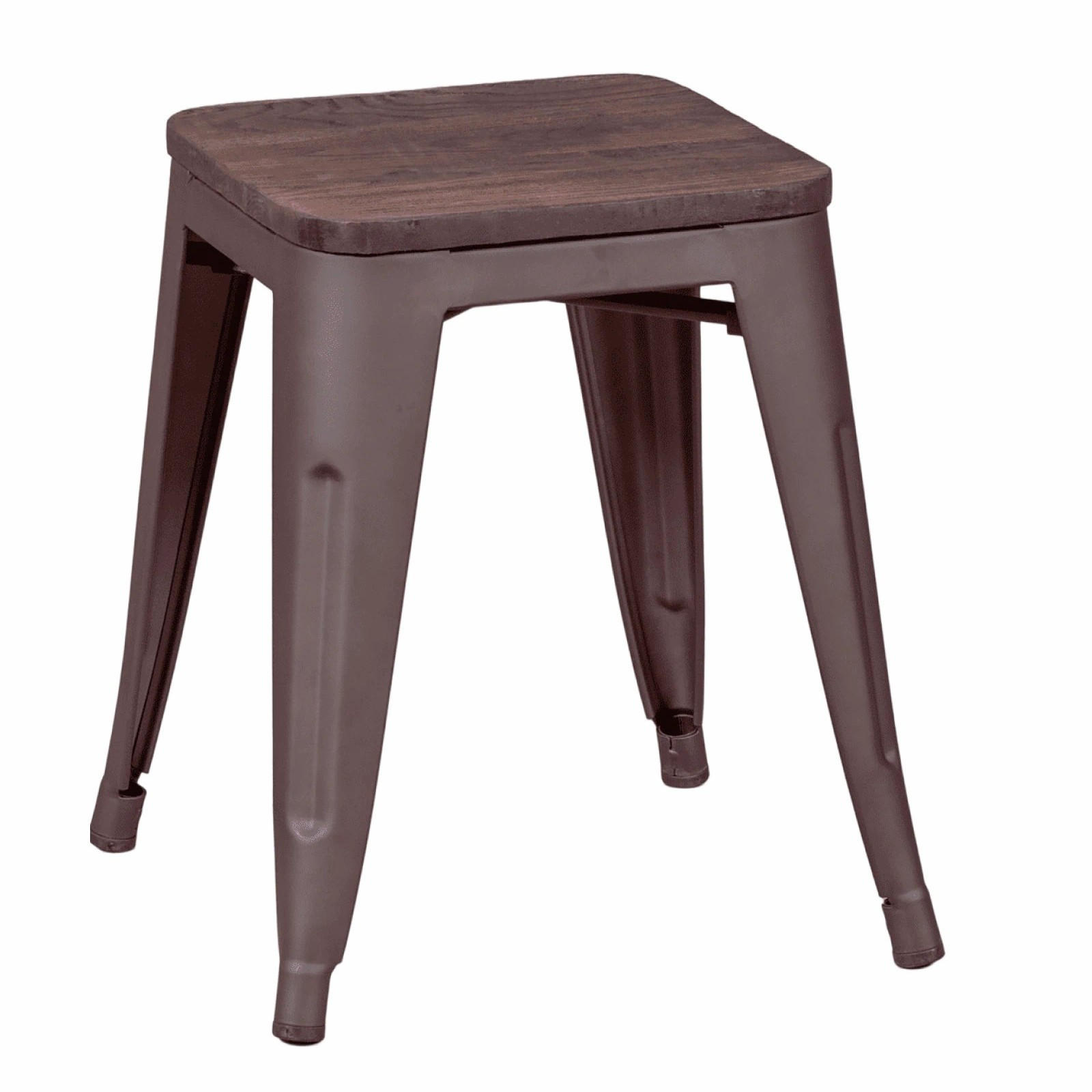 HOCKER Metall Alteiche - Alteiche, Metall (39/45/39cm) - Nest Dream