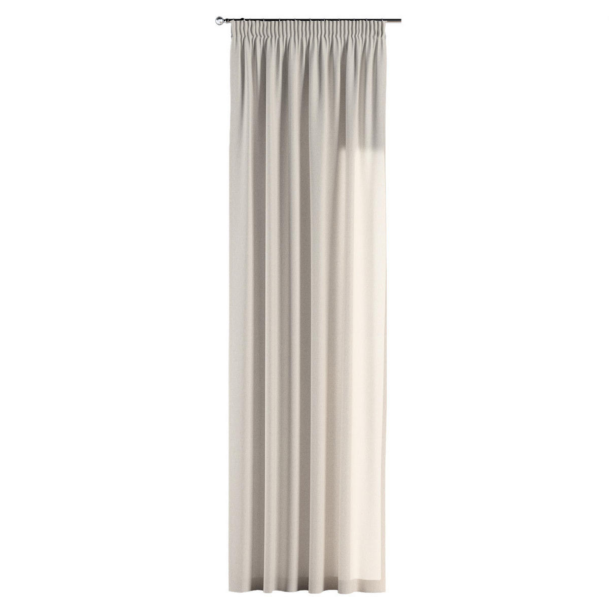 VORHANG Loneta grau und beige, 130x245 cm - Grau, Textil (130/245cm) - Dekoria
