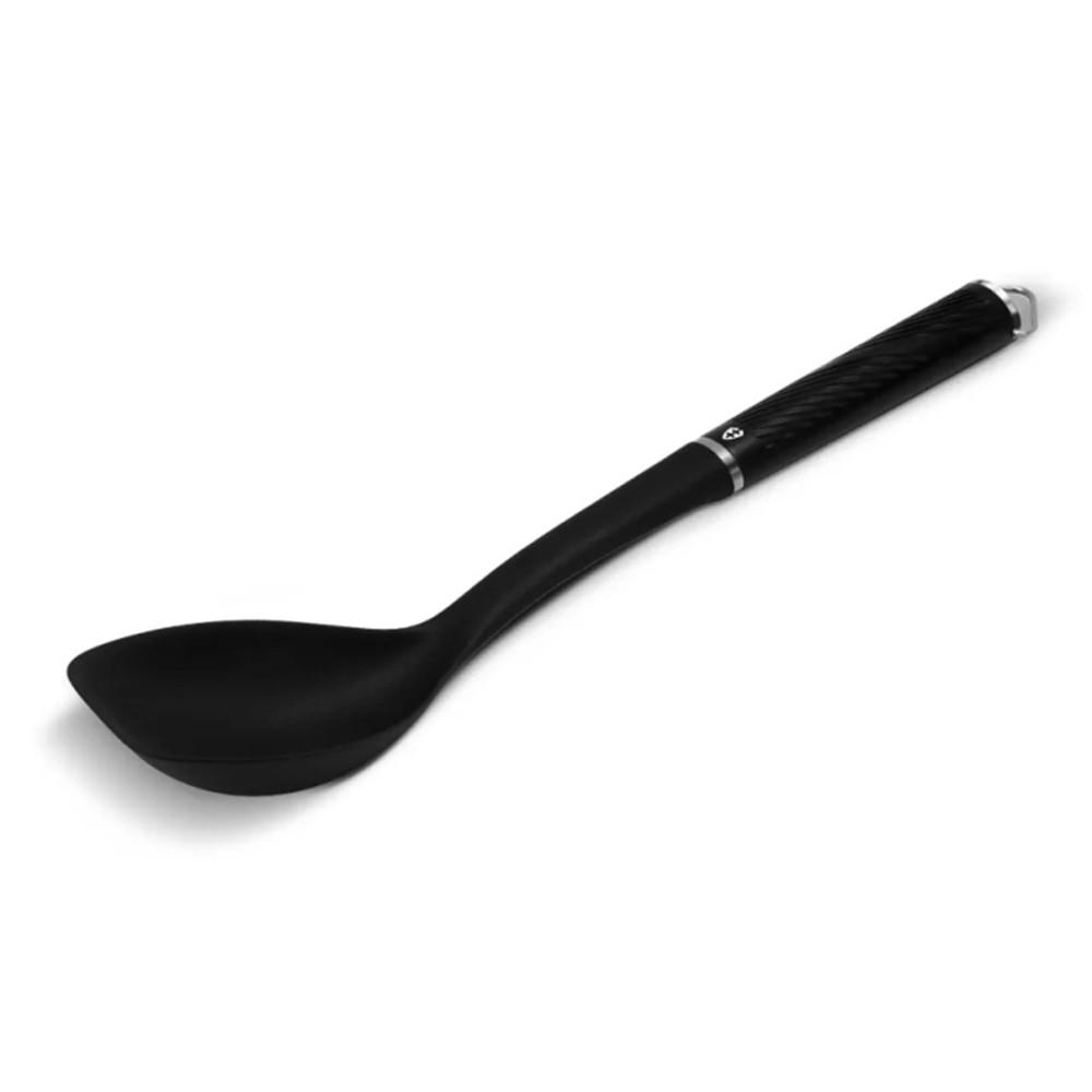 KOCHLÖFFEL Forte Schwarz 4/6.5/33 cm Kunstoff - Schwarz, Kunststoff (4cm) - Mondex