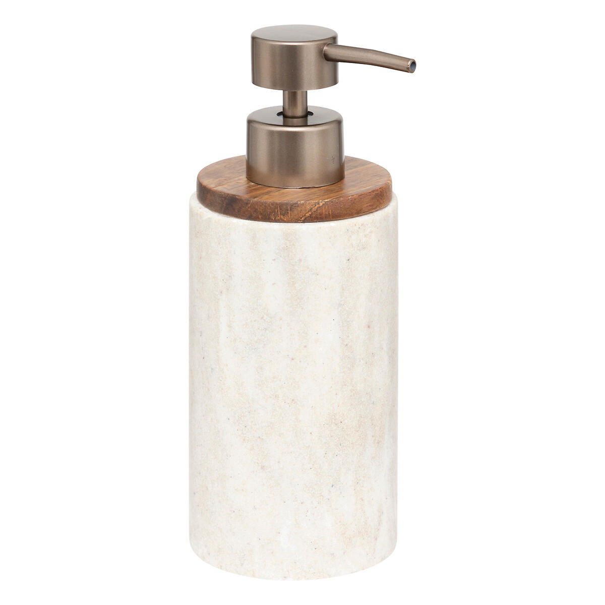 FLÜSSIGSEIFENSPENDER Come 7,1/7,1/19,3 cm - Beige, Kunststoff (7.1/19.3/7.1cm) - 5five Simply Smart