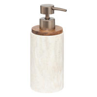 FLÜSSIGSEIFENSPENDER Come 7,1/7,1/19,3 cm - Beige, Kunststoff (7.1/19.3/7.1cm) - 5five Simply Smart