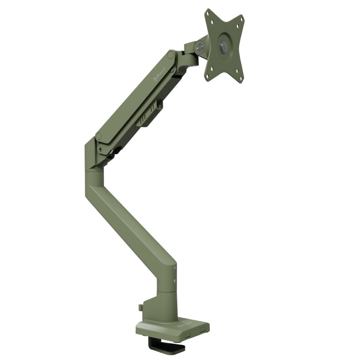 MONITORARM Alzare Neo Single Waldgrün - Waldgrün, Metall (51/10/50cm) - Arozzi