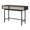 KONSOLENTISCH Alsy AL11 - Anthrazit/Beige, Holzwerkstoff/Kunststoff (43/123/83cm) - MIRJAN24