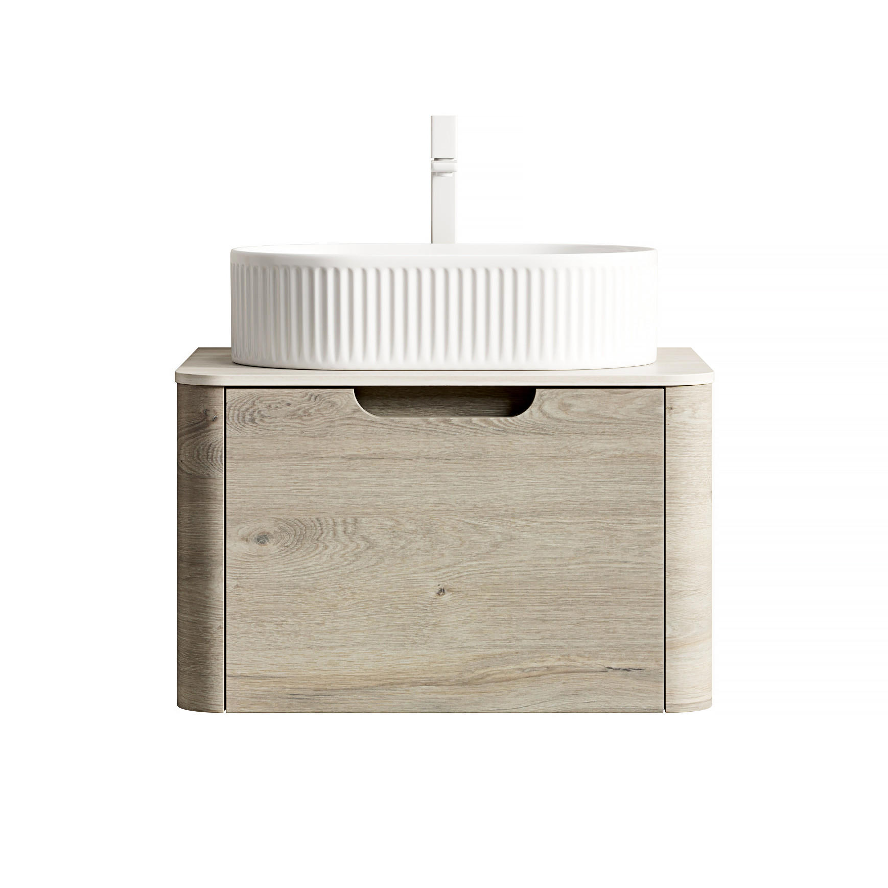 WASCHTISCH Cremefarbe/Beige/Weiß 60/46/50.2 cm - Beige, Holz (60/50.2/46cm) - PANGIVO