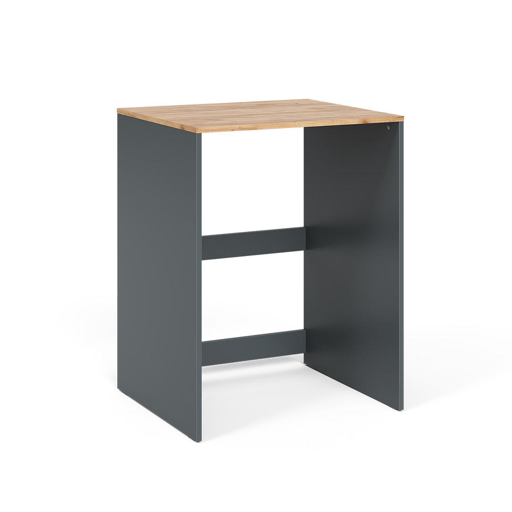 WASCHMASCHINENSCHRANK Viktor Anthrazit/Goldkraft Eiche 68 x 88.2 cm - Honigeiche/Anthrazit, Holzwerkstoff (68/88.2/60cm) - Vicco