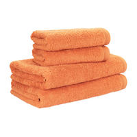 HANDTUCHSET SUPERWUSCHEL - LIMITED EDITION - Orange, Textil (50/100cm) - MÖVE
