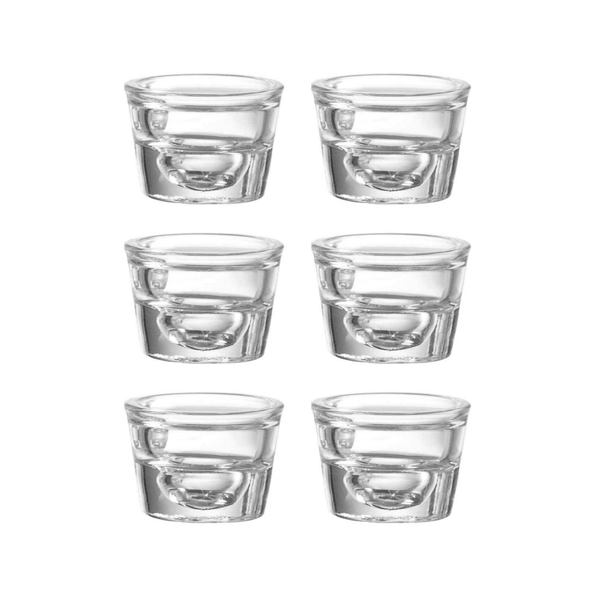TEELICHTHALTER 4fire transparent ø 6 cm 6er Set - Transparent, Glas (4cm) - Ritzenhoff Breker