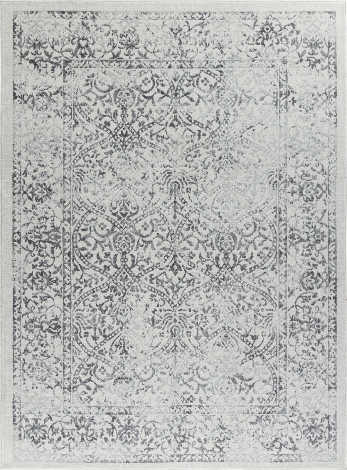 VINTAGE-TEPPICH 160/215 cm Grau - Grau, Naturmaterialien/Textil (160/215cm) - LIVABLISS