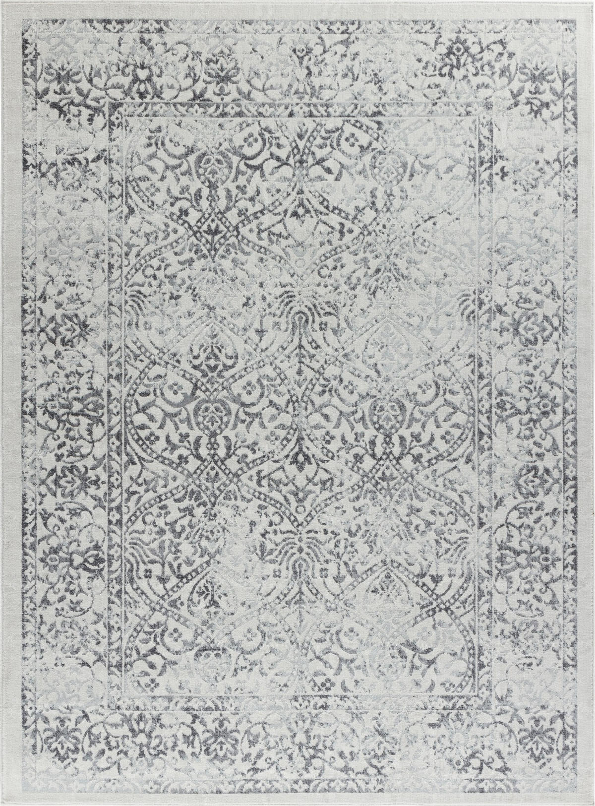 VINTAGE-TEPPICH 160/215 cm Grau - Grau, Naturmaterialien/Textil (160/215cm) - LIVABLISS