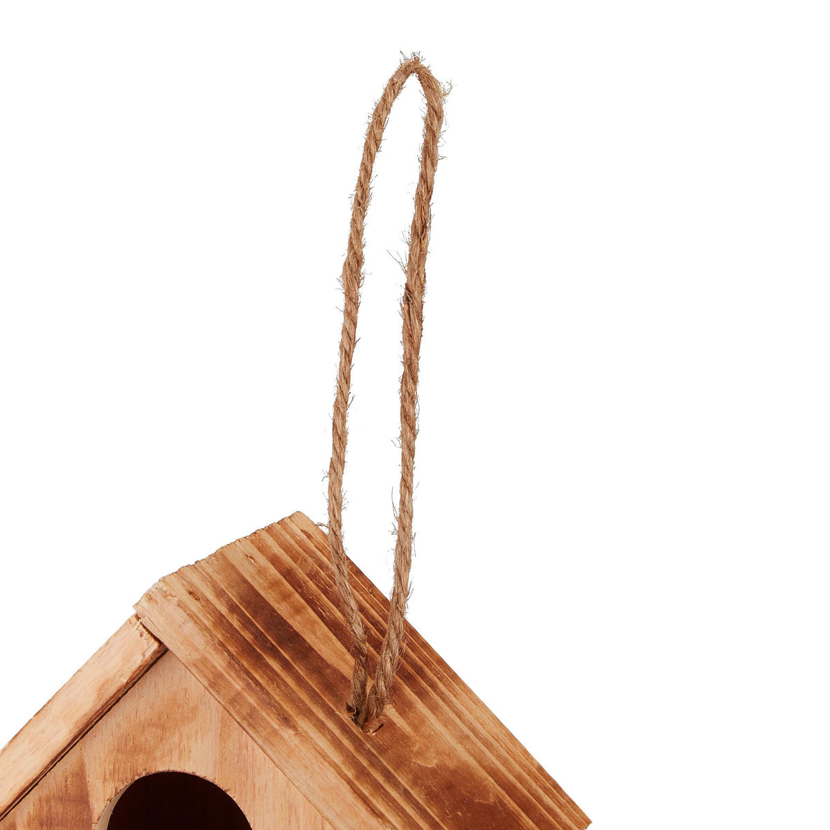 VOGELHAUS - Braun, Holz (20/34/19cm) - Relaxdays