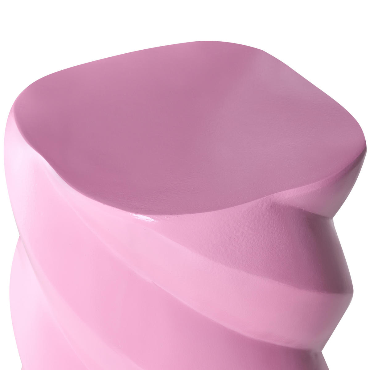 BEISTELLTISCH Rosa Ronta - Pink, Keramik/Kunststoff (29/29/40cm) - Beliani