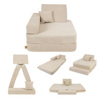 KINDERSESSEL, Angelove, Cordsamt, Beige - Beige, Textil (80/24/80cm)
