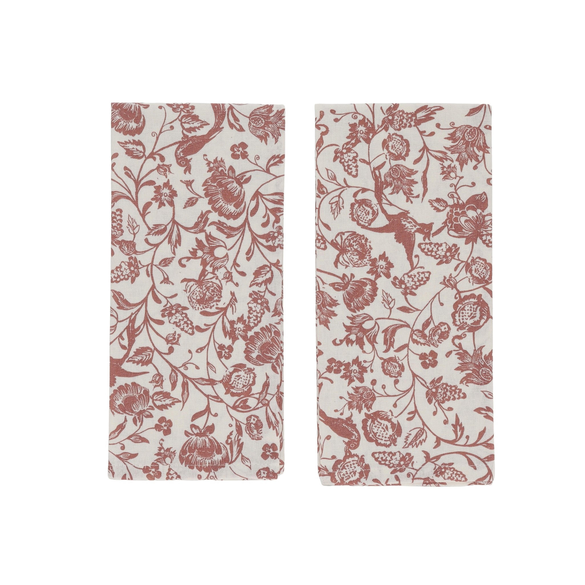 KÜCHENHANDTUCH-SET Fylla (2er-Set) - Dunkelrosa, Textil (40/60cm) - home&you