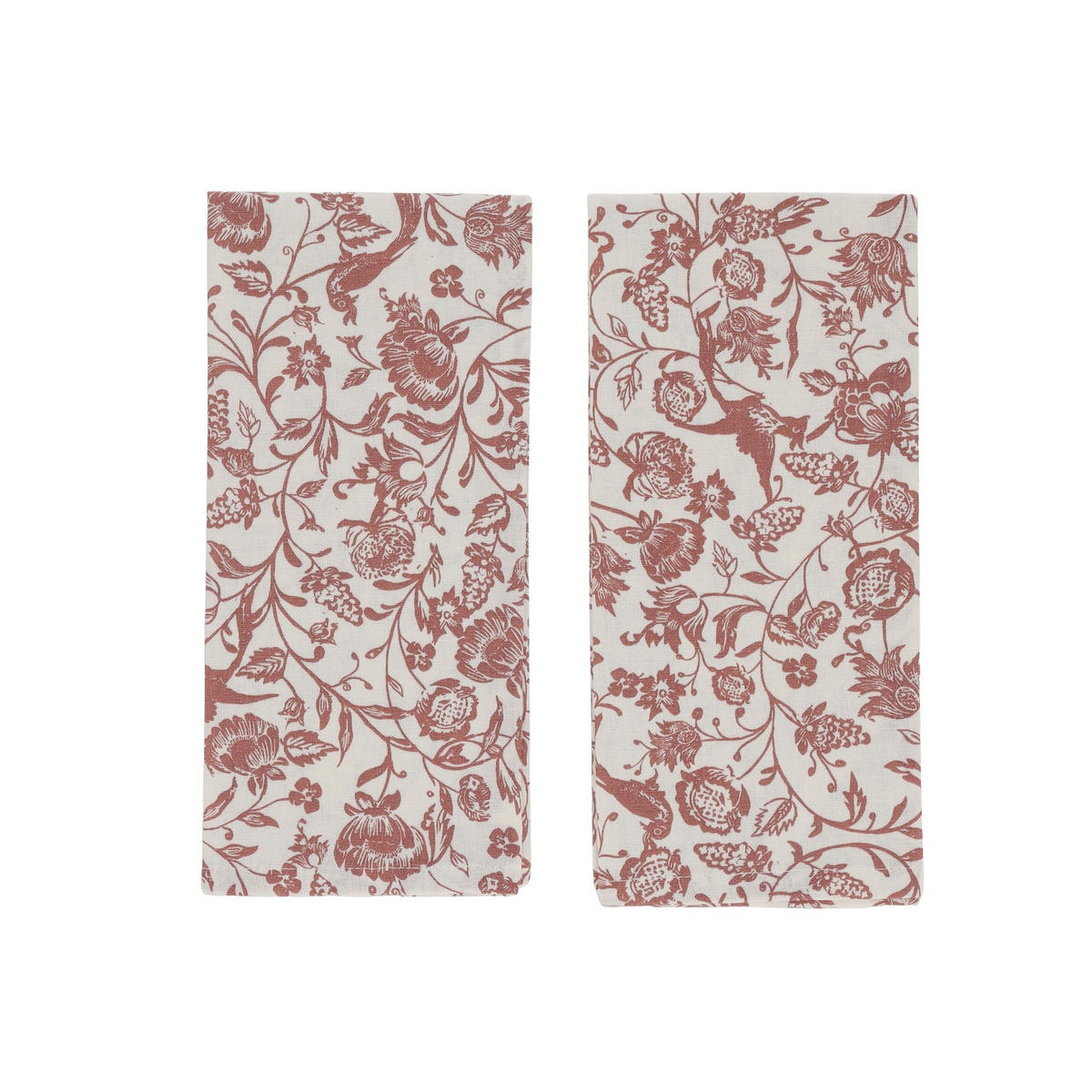 KÜCHENHANDTUCH-SET Fylla (2er-Set) - Dunkelrosa, Textil (40/60cm) - home&you
