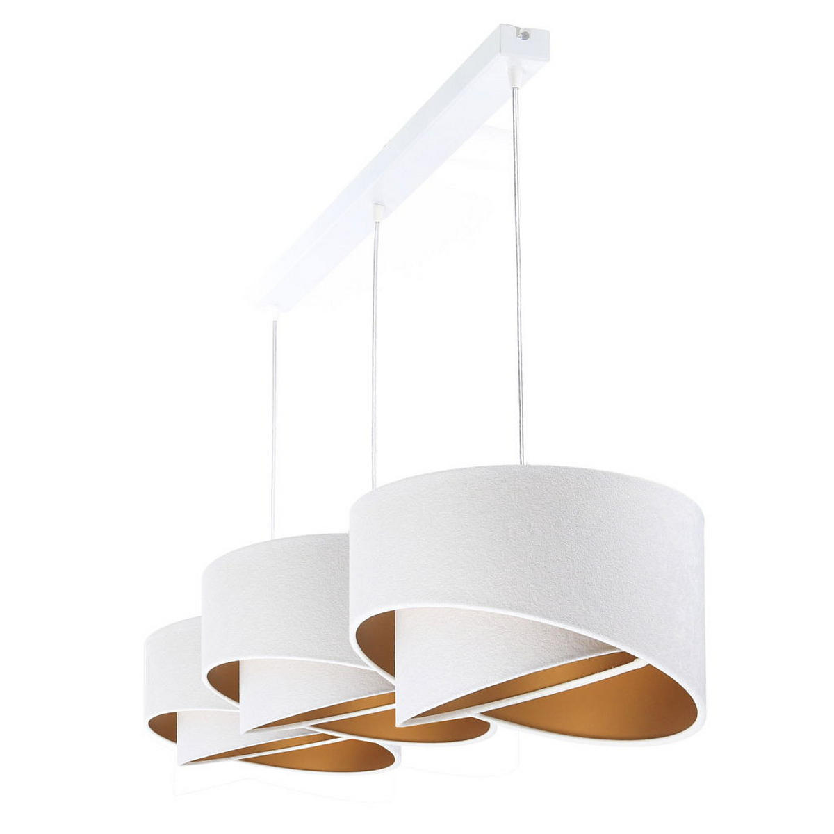 HÄNGELEUCHTE Gold 30/18 cm - Multicolor, Kunststoff (30/0.3/18cm) - ONZENO