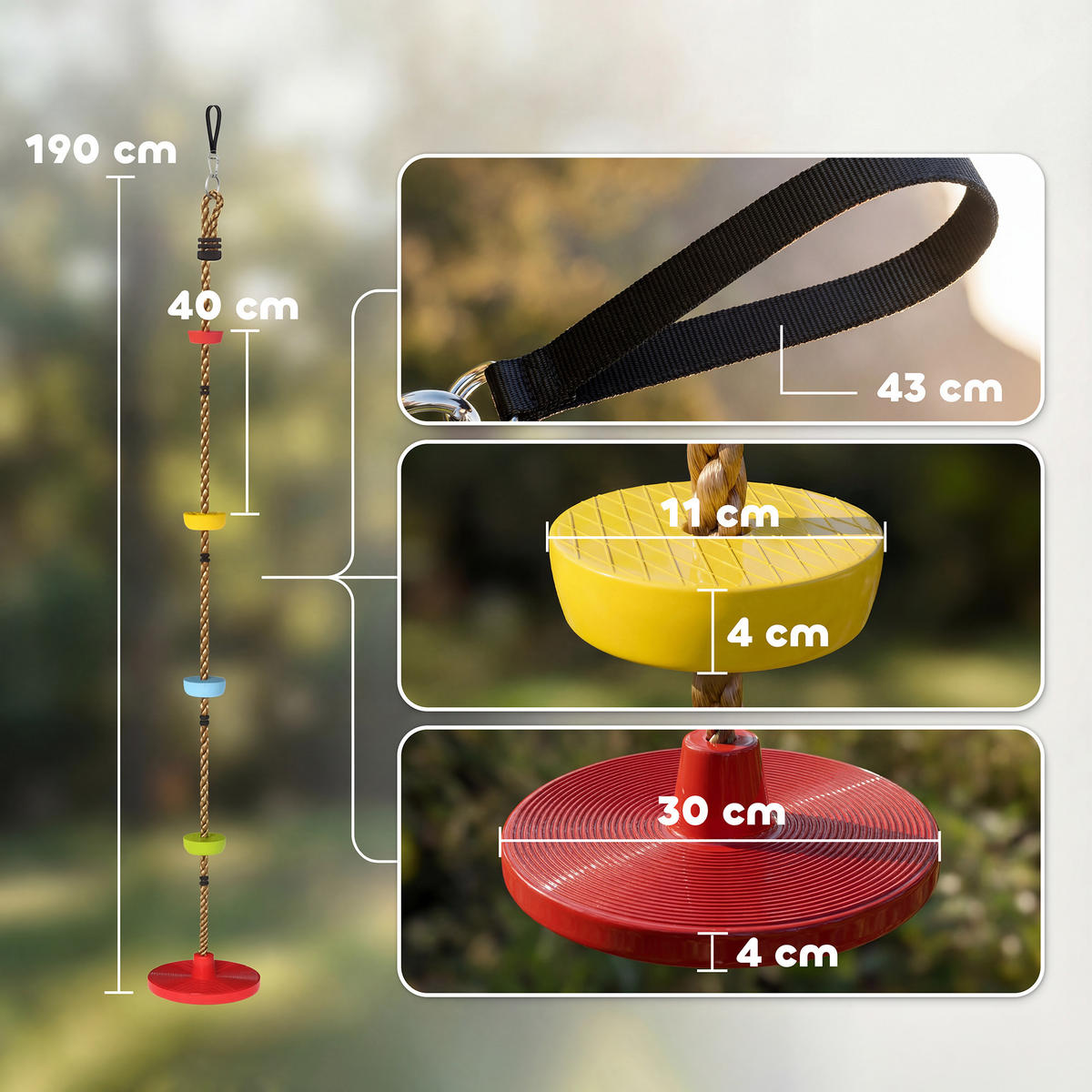 NINJA Warrior HDPE PE Rot - Rot, Kunststoff (30/30cm) - AIYAPLAY