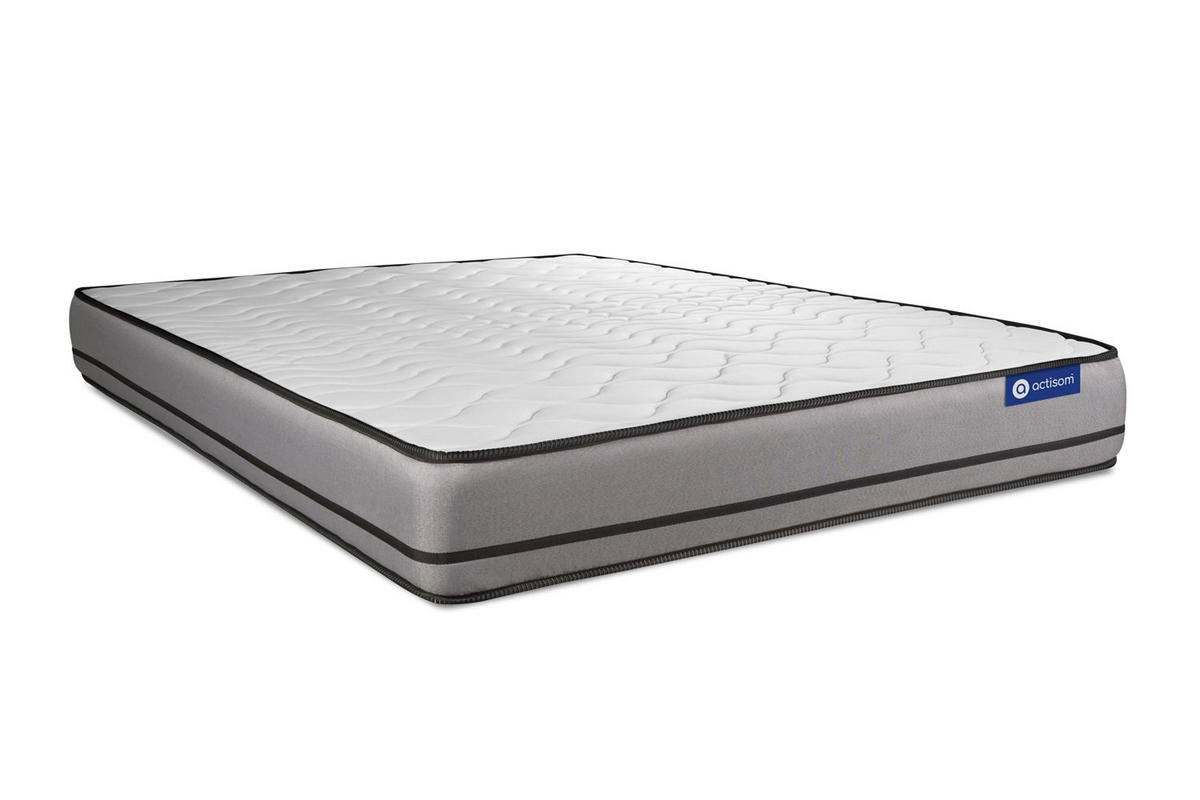 MATRATZE Actimemo night Memory-Schaum 150 x 190 cm h4 - Weiß, Textil (150/190cm) - ACTISOM