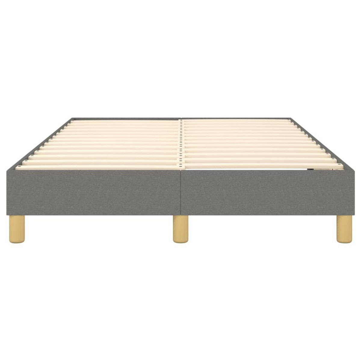 POLSTERBETT Quinn 120/203 cm - Grau, Holzwerkstoff (120/200cm) - Nettlife