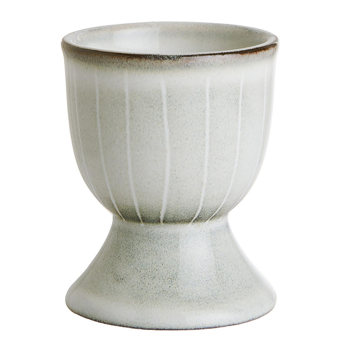 EIERBECHER (4er Set) Henley - Grau, Keramik (5/7/5cm) - Butlers