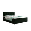 BOXBETT FADO 22 mit Matratze H3, Bonell und Topper 160x200 Itaka 10 - Grün, Holz/Textil (160/200cm) - Bedante