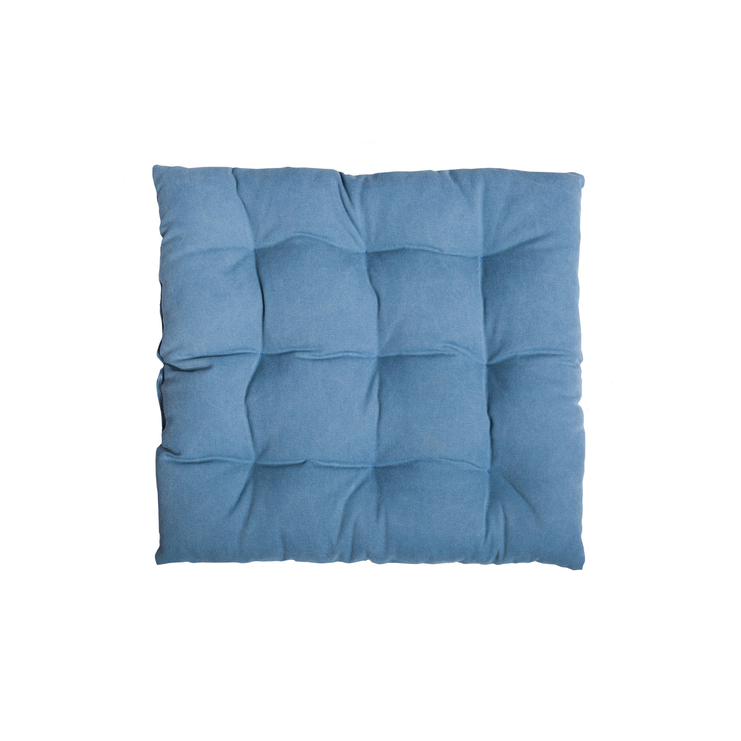 BODENKISSEN aus Baumwolle, blau, 60/60 cm CALMA - Blau, Textil (60/60/5cm) - RNT By Really Nice Things