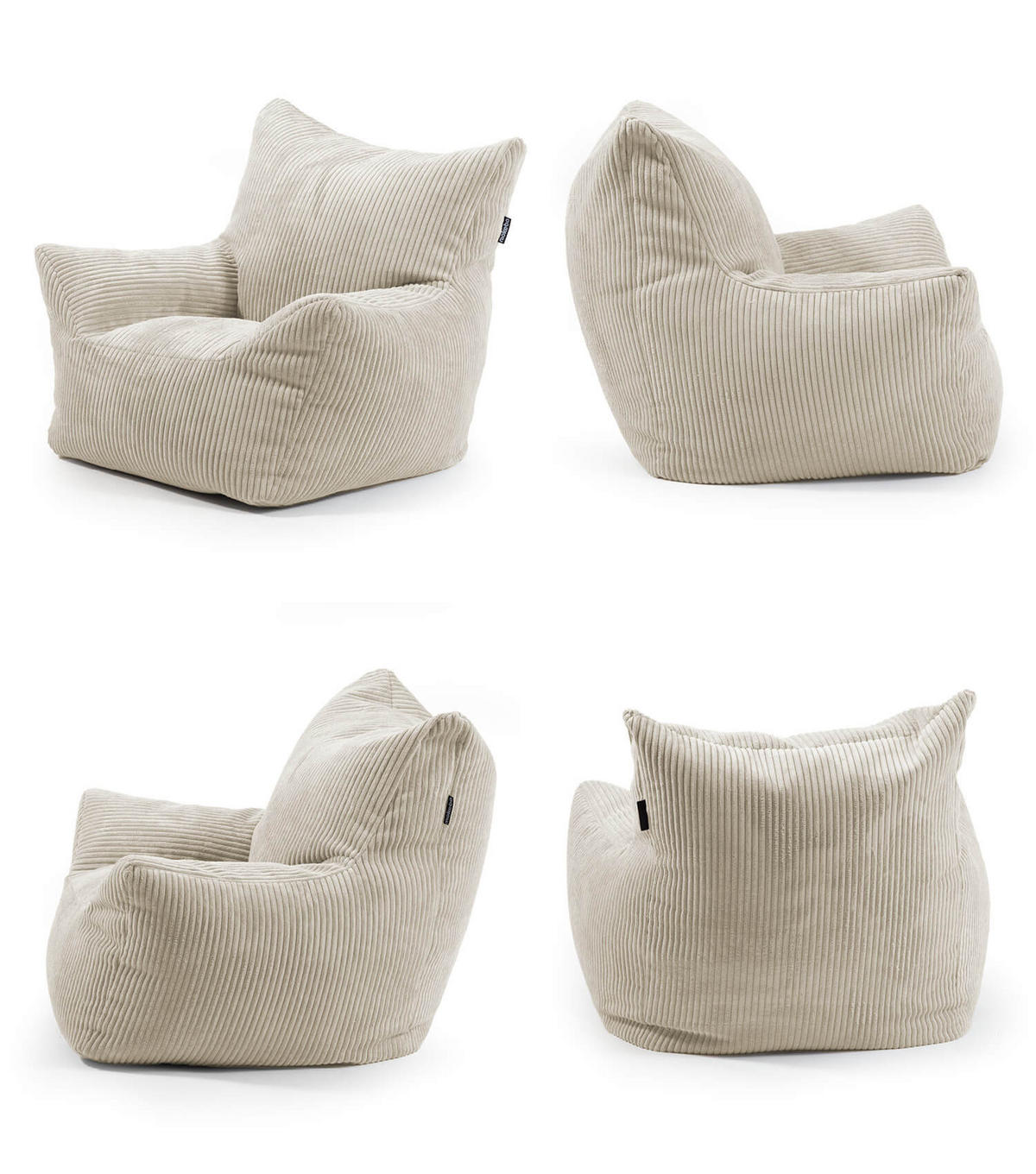KINDERSESSEL Der Pausenheld - Beige, Textil (52/57/53cm) - Mokebo
