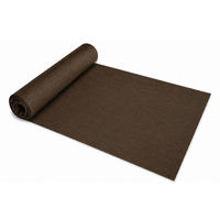 TISCHLÄUFER 40/100 cm Braun Leinenoptik - Braun, Textil (40/100cm) - TiborTex