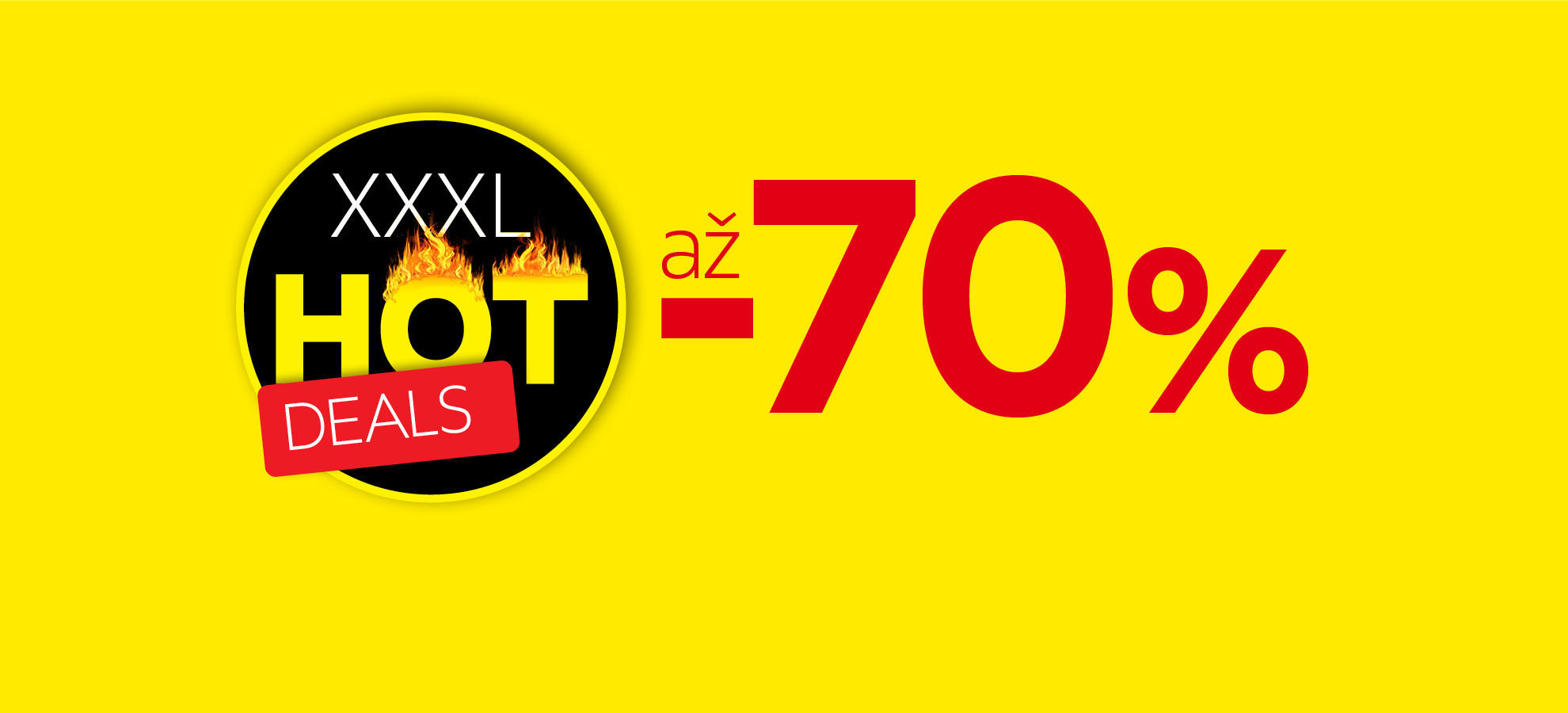 Hot Deals až 70 %