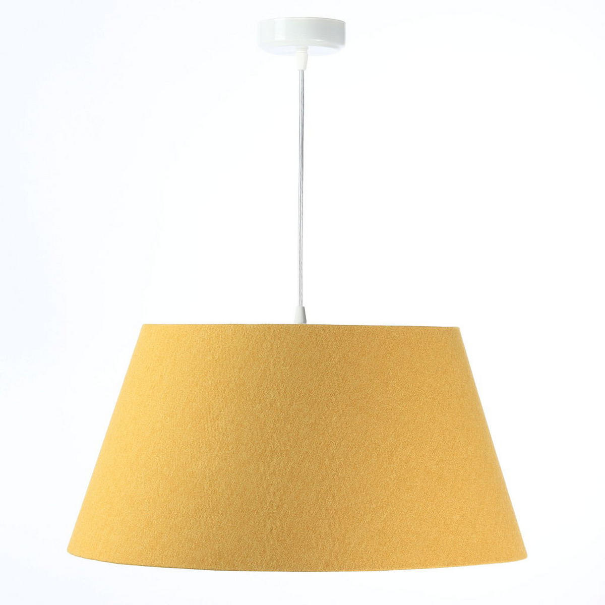 HÄNGELEUCHTE Weiß 50/27 cm - Gelb, Kunststoff (50/1.3/27cm) - ONZENO