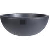 BLUMENTOPF Kunststoff Ø 40 cm - Anthrazit, Kunststoff (39/16cm) - Home Styling Collection