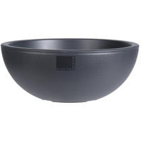 BLUMENTOPF Kunststoff Ø 40 cm - Anthrazit, Kunststoff (39/16cm) - Home Styling Collection