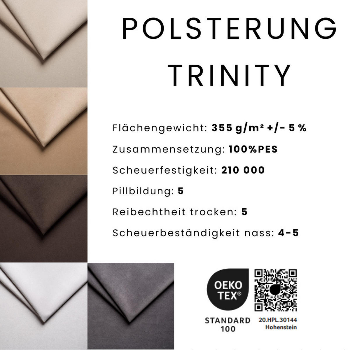 BOXBETT VELLIS mit Topper und Bettkasten, Creme, 160x200 cm - Creme, Textil (160/200cm) - KS Home Concept