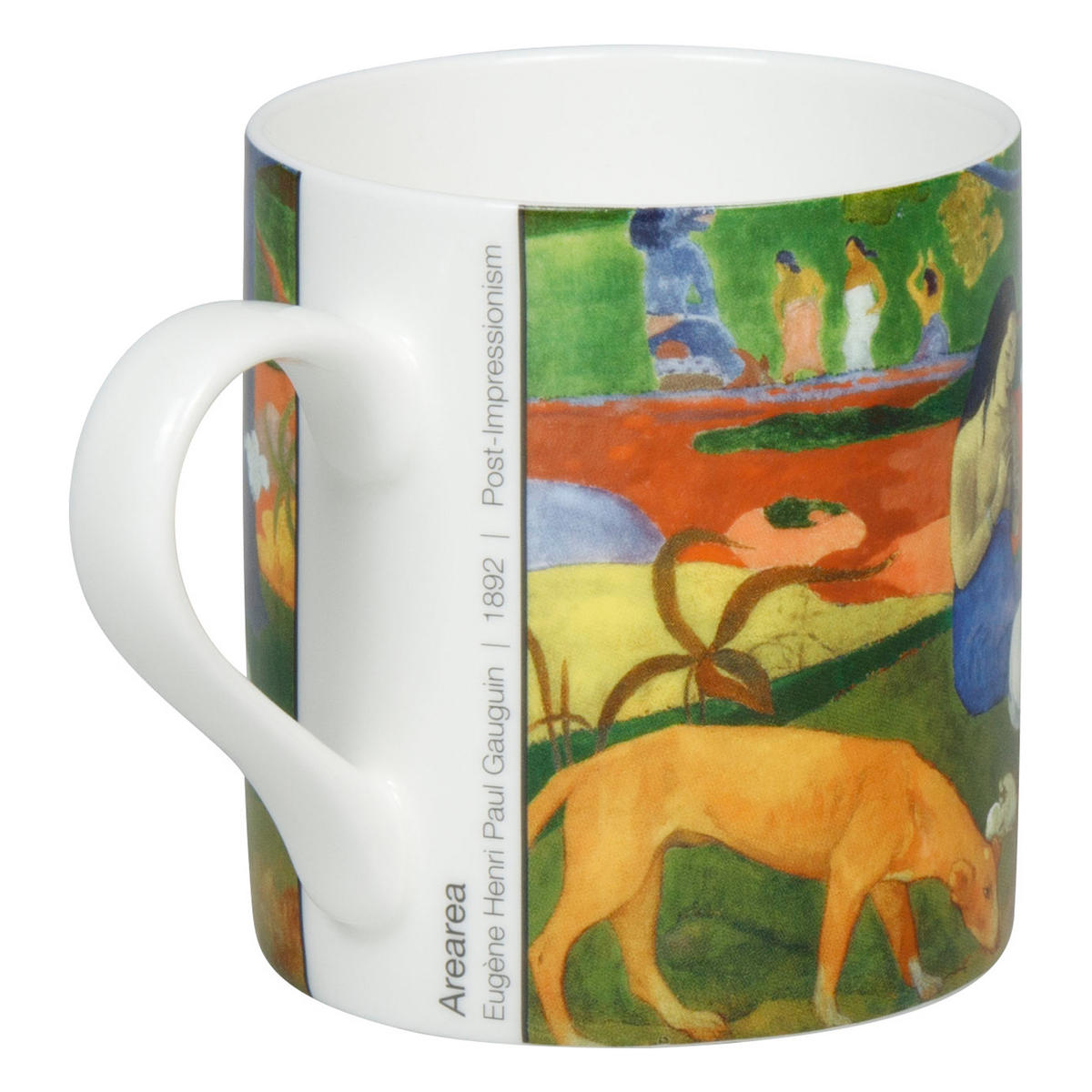 KAFFEEBECHER Arearea by Paul Gauguin - Naturfarben, Keramik (0.4L) - Könitz