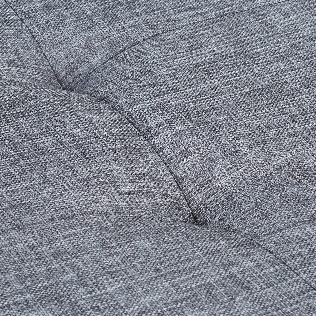 FALTBARE Sitzbank - Anthrazit, Holzwerkstoff/Textil (38/38/114cm) - Relaxdays