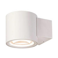 WANDLEUCHTE Oculus Weiß - Weiß, Metall (4.5/8.8/4.5cm) - SLV
