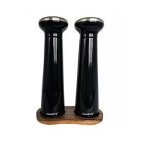 GEWÜRZMÜHLE Schwarz 7/7/22 cm 52248 - Schwarz, Holz (7/22/7cm) - Klausberg 