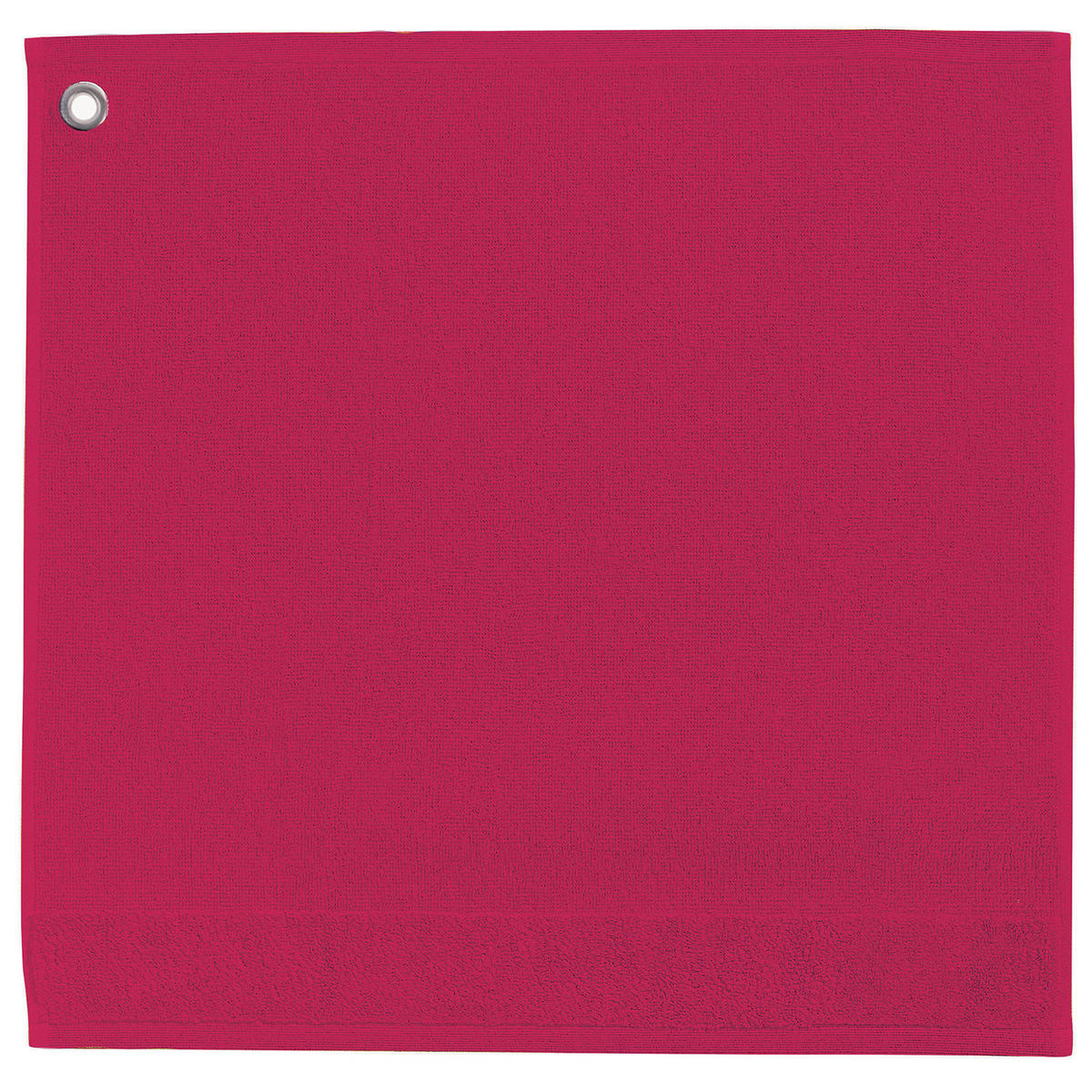 HANDTUCH MIT ÖSENMUSTER Curl puder 50 x 50 cm - Hellrosa, Textil (50/50cm) - Winkler