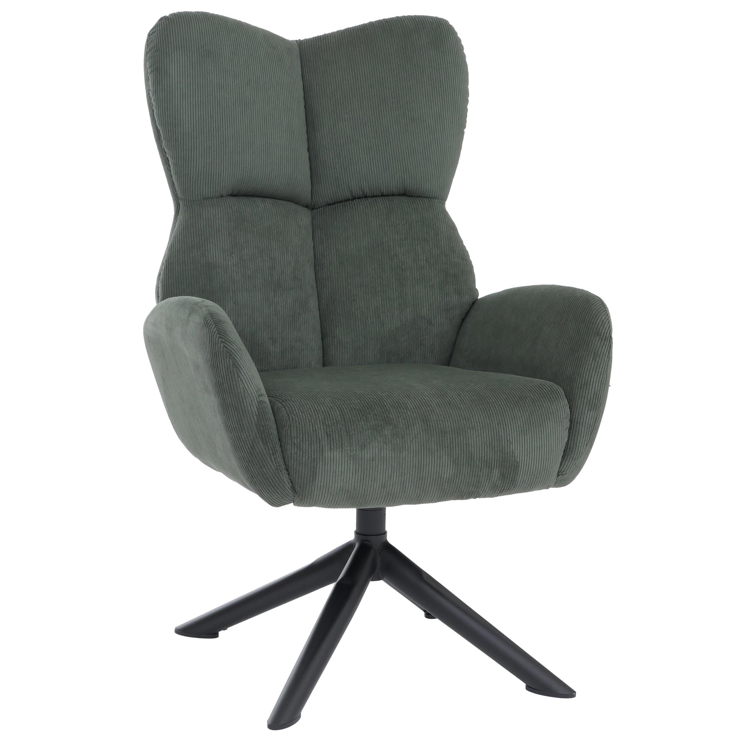 LOUNGESESSEL Grün - Grün, Textil (72/106/71cm) - MCW