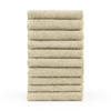 RUČNÍK PRO HOSTY sada 10 ks, 10x ručník pro hosty 30/30 cm, piesková - piesková, textil (30/30cm) - Blumtal
